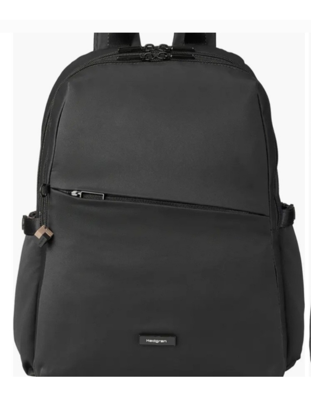 Hedgren Large Black Unisex Laptop Backpack